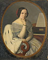 Портрет Сефізи Піку (Céphise Picou), сестри художника (1846)