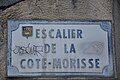 Plaque escalier de la côte Morisse Le Havre.JPG