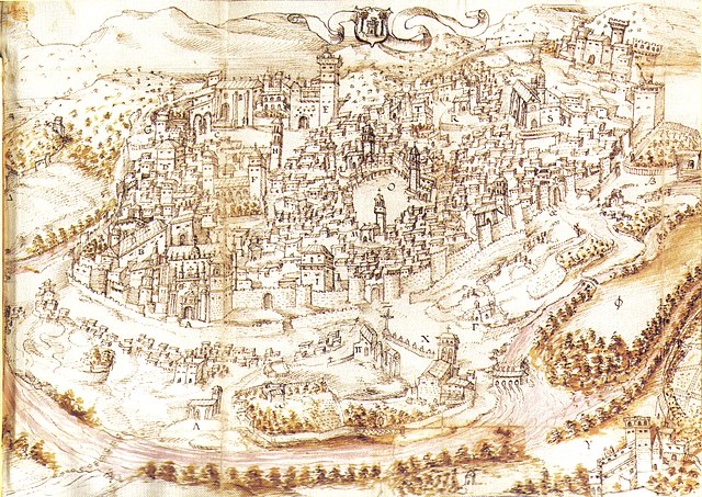 Plasencia in the 16th century.