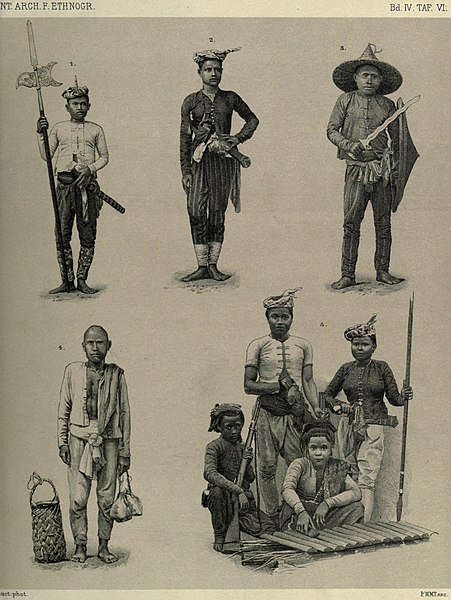 File:Plate 6 of Ethnographische Beitrage Zur Kenntnis Des Ostindischen Archipel.jpg