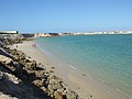 Playa junto a Dajla (Sahara Occidental).jpg