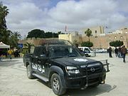 سيارة شرطة تونسية