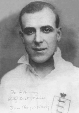 <span class="mw-page-title-main">Tom Waring</span> English footballer