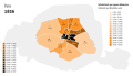 Population density of Paris, 1836 - Demographia.svg