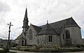 Poullan-sur-Mer : église paroissiale Saint-Cadoan, flanc sud et chevet.