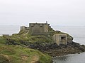 Corps de garde et bunker sur le presqu'île de Kermavan