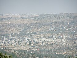 View of Qarawat Bani Zeid, 2012