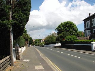 <span class="mw-page-title-main">Quarterbridge Road</span> Road in the Isle of Man