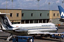 Quebecair operated BAC One-Eleven