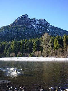 Rattlesnake Ridge mountain in United States of America