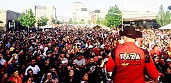 Crowd at a Raza Obrera Concert in Yakima, Washington