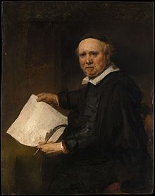 Lieven Willemsz van Coppenol'un Kazınmış Portresi için Rembrandt Hazırlık Yağı Krokisi.jpg