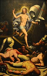 Resurrezione, Giorgio Vasari e Raffaellino del Colle 001.jpg