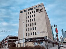 The University of Winnipeg's Rice Centre. RiceCentreAdmin.jpg