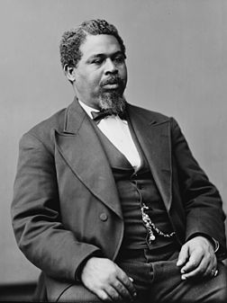 Ancien esclave, Robert Smalls gagna sa liberté durant la guerre de Sécession en s'emparant et en livrant un navire confédéré aux forces nordistes. Son exemple et sa persuasion convainquirent le président Abraham Lincoln d'engager des Afro-Américains dans la Union Army.