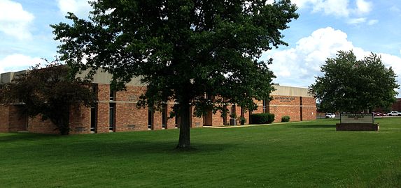 Front of Rootstown High School, June 2015