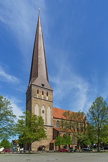 Vue de l'église Saint-Pierre (Petrikirche).