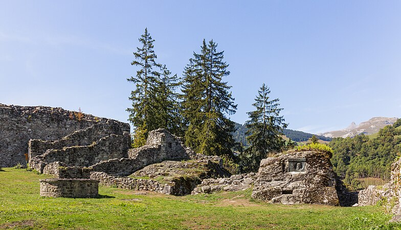 瑞士瓦尔滕斯堡Munt Sogn Gieri（Burg Jörgenberg）城堡遗址