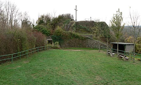 Ruine Reichsburg Landskron Oberburg Aussichtsplattform