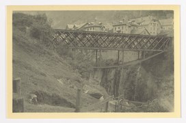 Göschenerreussbrücke, Aufnahme vor 1918