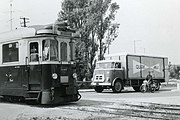 RTM-tram op weg naar Rotterdam 1964