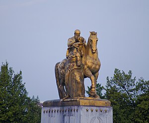 Sacrifice in 2013. Sacrifice - Arlington Memorial Bridge - Leo Friedlander 1951 - Washington DC - 2013-04-09.jpg