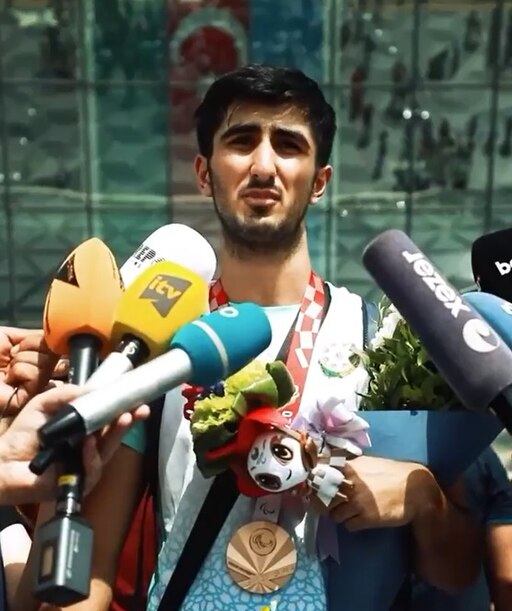 Said Najafzade, 2020 Summer Paralympics bronze medalist