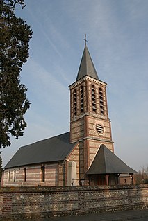 Sandouville Commune in Normandy, France