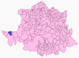 Santiago de Alcántara - Carte