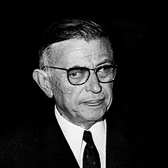 Jean-Paul Sartre år 1967.