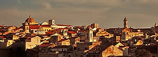 Vista della città di Sassari