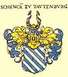 Wappen der Schenken zu Tautenburg