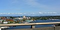 Seattle - University of Washington south campus & Portage Bay from the Interstate 5 Ship Canal Bridge 01.jpg