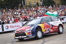 Nine-time world champion Sebastien Loeb early leader in Rally of