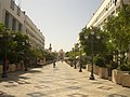 Avenida peatonal Hédi Chaker, en Sfax