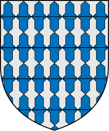 Shield of family de Traînel.svg