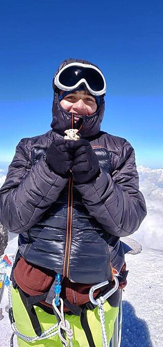 <span class="mw-page-title-main">Shivangi Pathak</span> Indian mountaineer (born 2002)