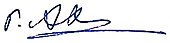 signature de Gabdulkhay Akhatov