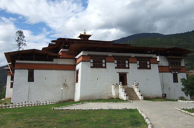 Simtokha Dzong, historical administrative center of Thimphu