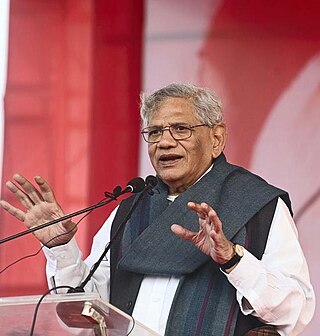 <span class="mw-page-title-main">Sitaram Yechury</span> General Secretary of the Communist Party of India (Marxist)