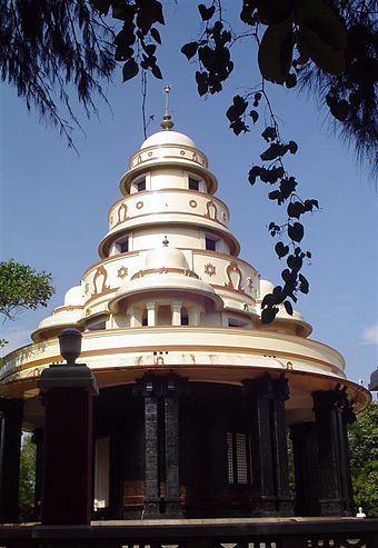 Narayana Guru's tomb in Sivagiri, Kerala