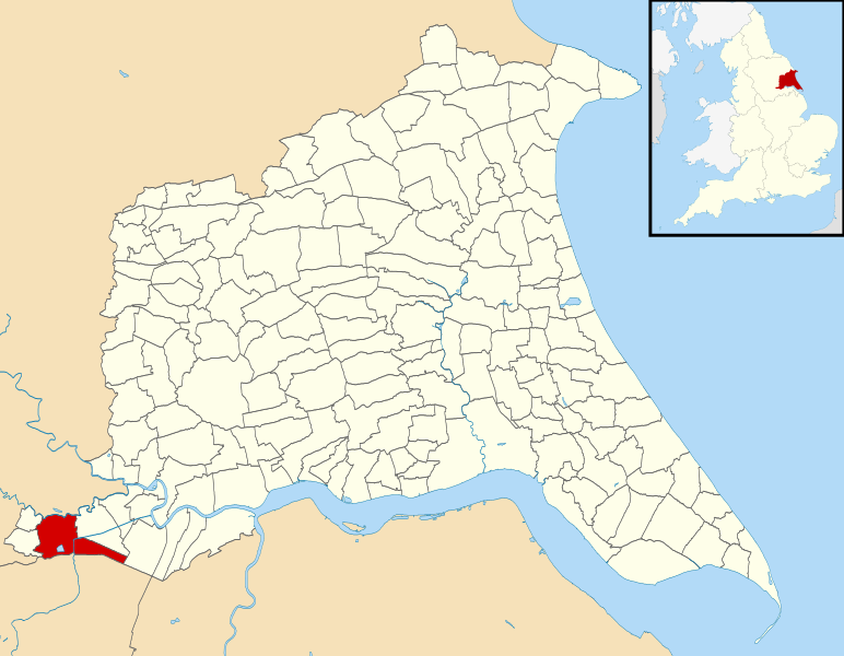 File:Snaith and Cowick UK parish locator map.svg