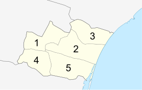 Parishes of the commune