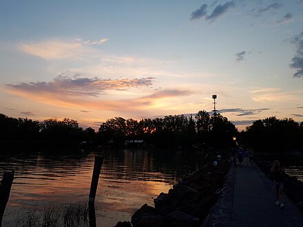 Sunset in Balatongyörök