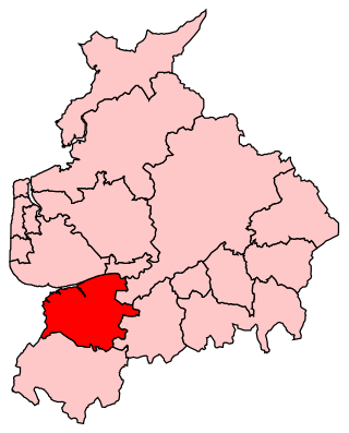 <span class="mw-page-title-main">South Ribble (UK Parliament constituency)</span> Parliamentary constituency in the United Kingdom, 1983 onwards