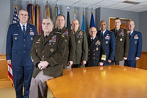 The Joint Chiefs of Staff in December 2020. Space Force Leader to Become 8th Member of Joint Chiefs (3).jpg