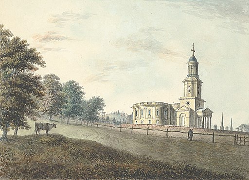 St. Chad's new church, Shrewsbury, 1796