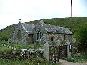 Иллюстративное изображение статьи Saint-Guénolé Church of Gunwalloe