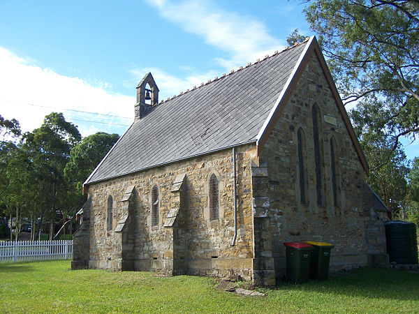 St. Andrews Anglican Church, dedicated 1860
