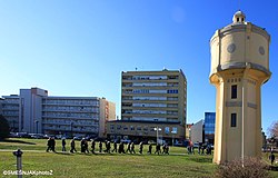 Gradska knjižnica u sklopu Dunavskog nebodera